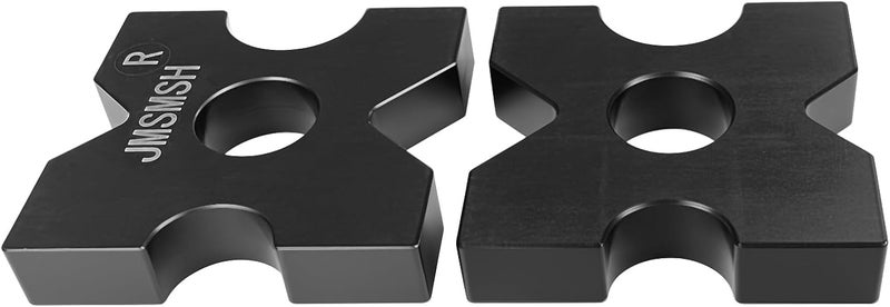 JMSMSH H-Frame Arbor 1"X5"X5" Set,Steel Shop Press Bed Plates Parallels, Press Plates Parallels Arbor Set - Image 4